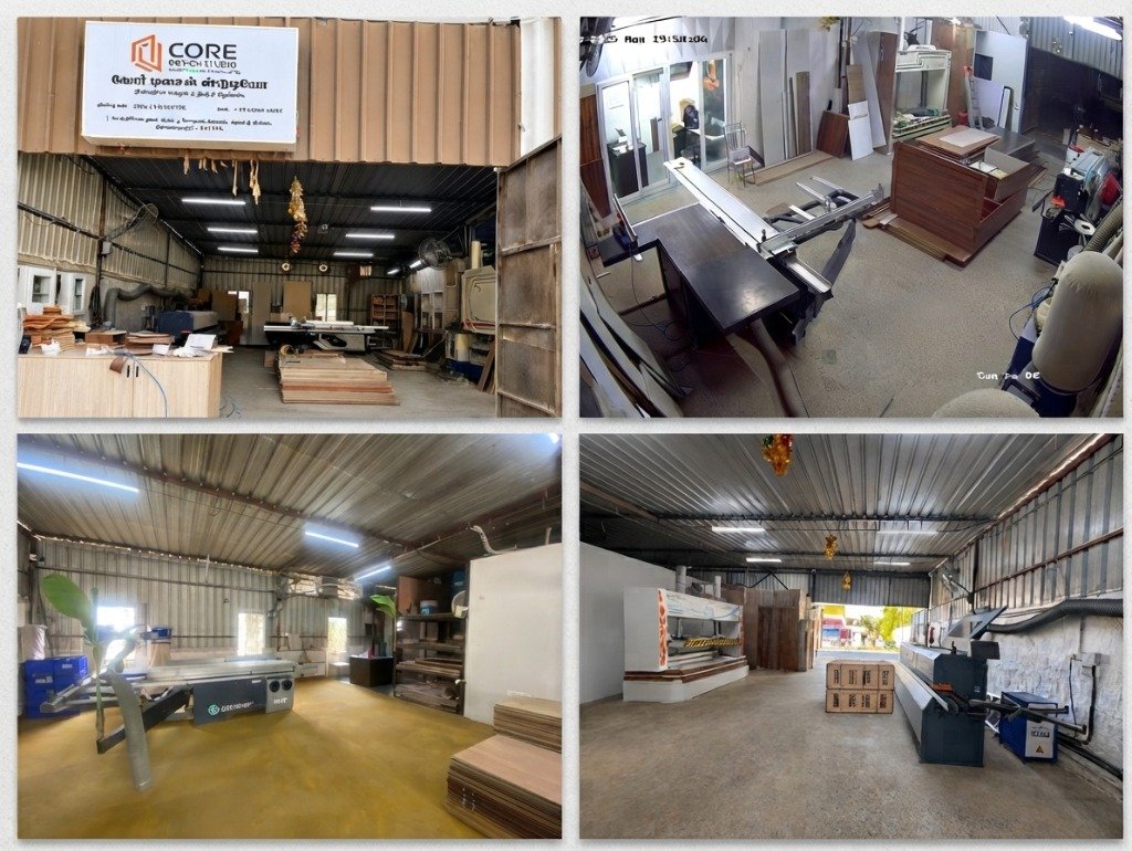 Core Design Studio Expanded Manufacturing Facility