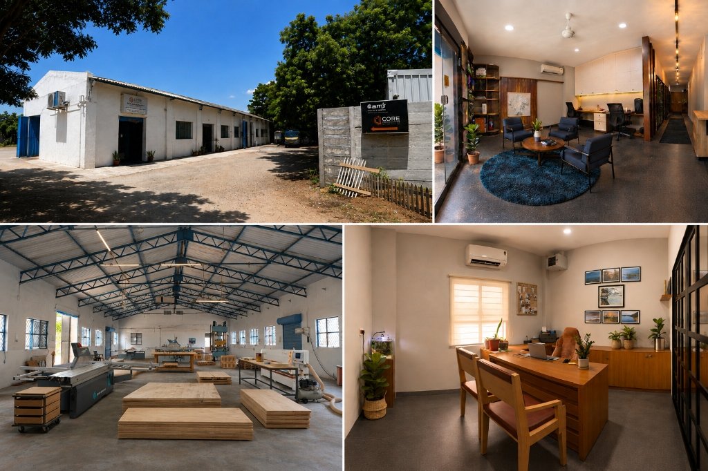 Core Design Studio Modern Integrated Factory Campus